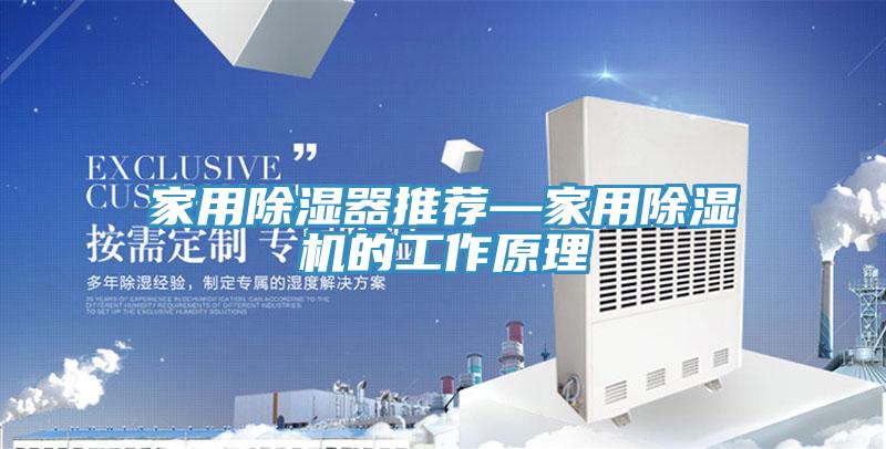 家用除湿器推荐—家用91免费网站在线观看的工作原理