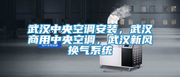武汉中央空调安装，武汉商用中央空调，武汉新风换气系统