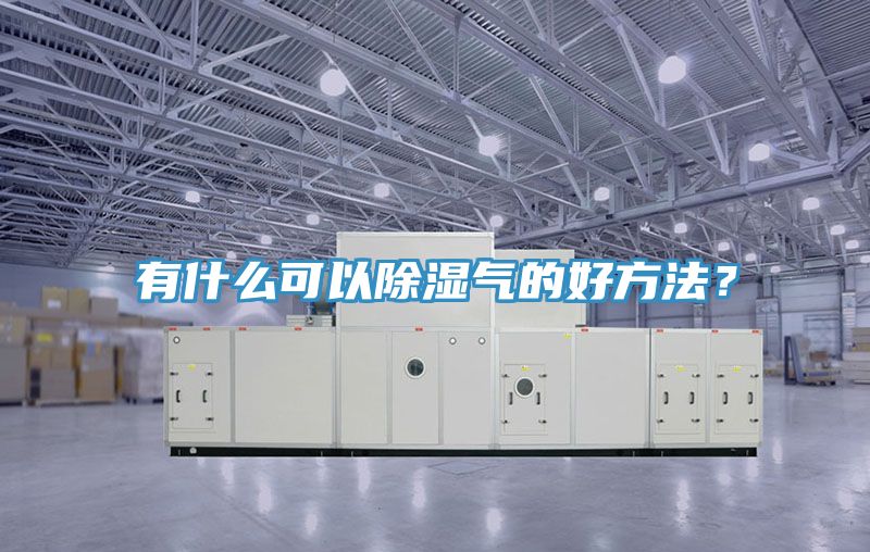 有什么可以除湿气的好方法？