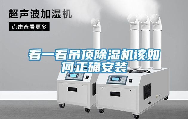 看一看吊顶91免费网站在线观看该如何正确安装