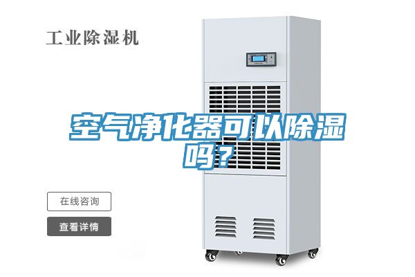 空气净化器可以除湿吗？