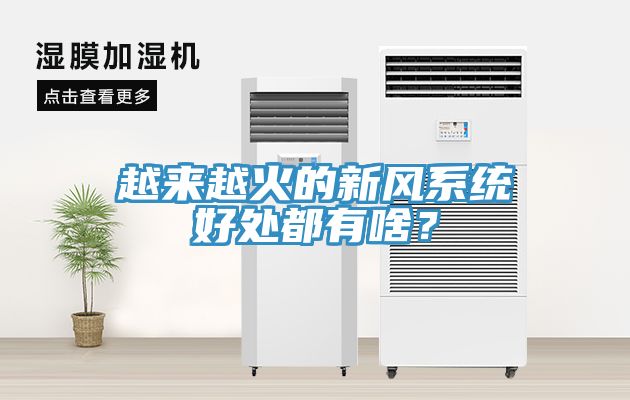 越来越火的新风系统好处都有啥？