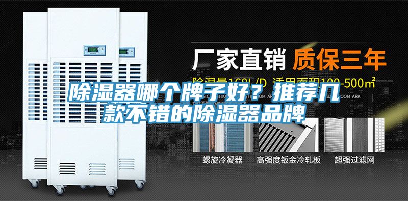 除湿器哪个牌子好？推荐几款不错的除湿器品牌