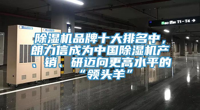 91免费网站在线观看品牌十大排名中，朗力信成为中国91免费网站在线观看产、销、研迈向更高水平的“领头羊”